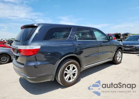 2013 Dodge Durango Sxt z USA, uszkodzony, nr VIN 1C4RDHAGXDC662033